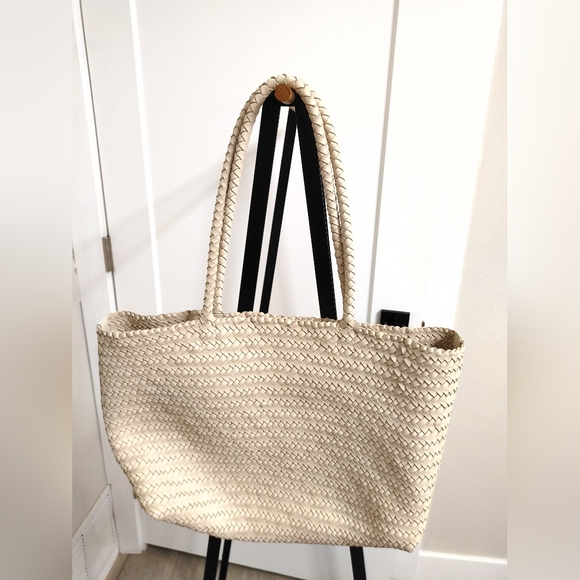 MadewellTransport E/W Woven Tote Color:Alabaster - Picture 7 of 9